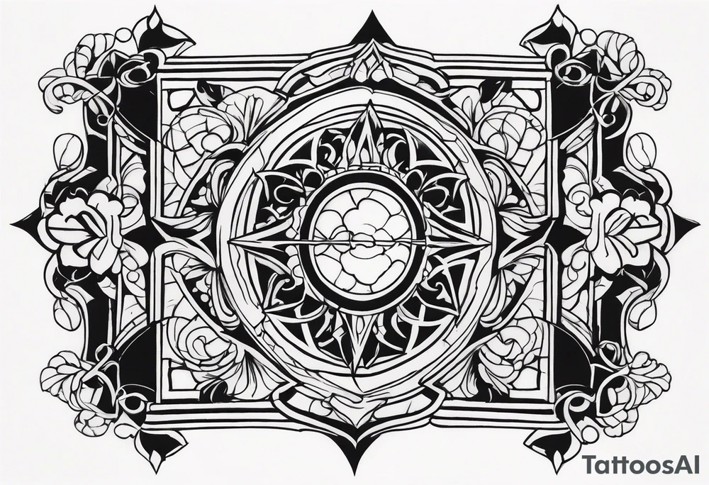 broken sword tattoo idea