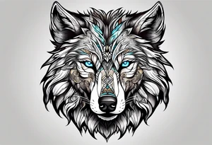 Lobo wolf for a male tattoo tattoo idea