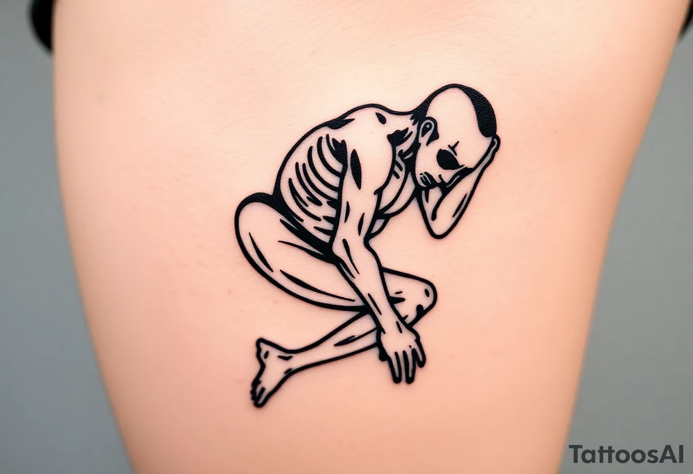 Contortionist tattoo idea