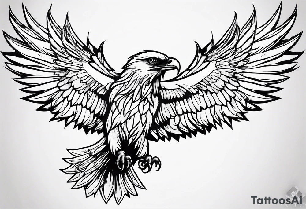 aguia pequena tattoo idea