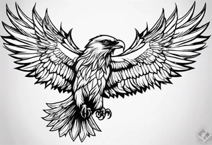 aguia pequena tattoo idea