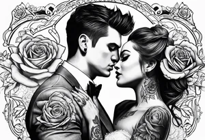 Avenged sevenfold wedding the man is ripping out her heart. With a rose tattoo idea