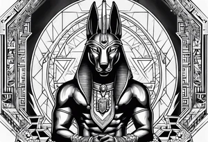 Anubis tattoo idea
