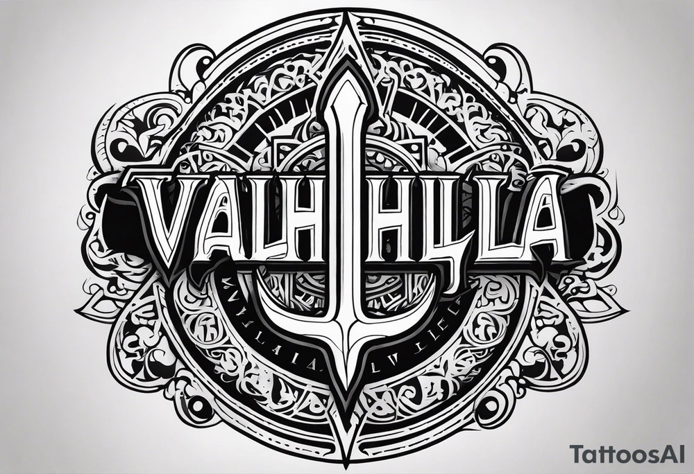 Valhalla tattoo idea