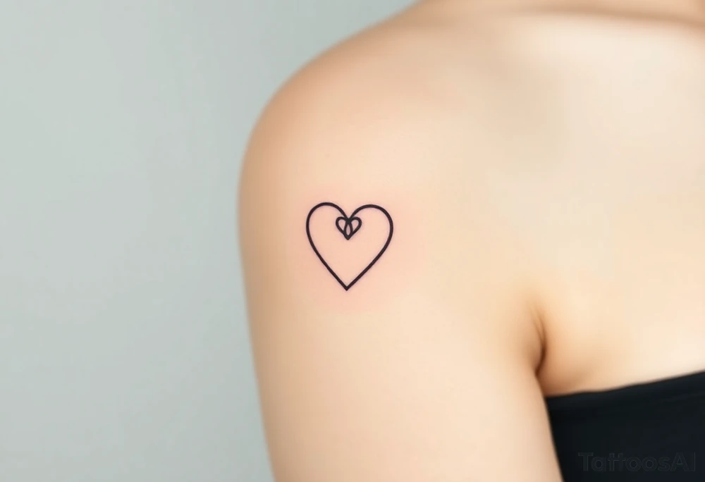 Heart tattoo idea