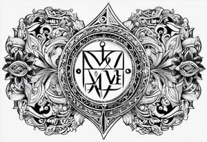 Kendra and Bubba, Nordic rune love tattoo idea