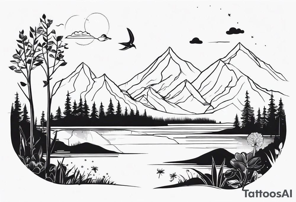 Nature tattoo idea