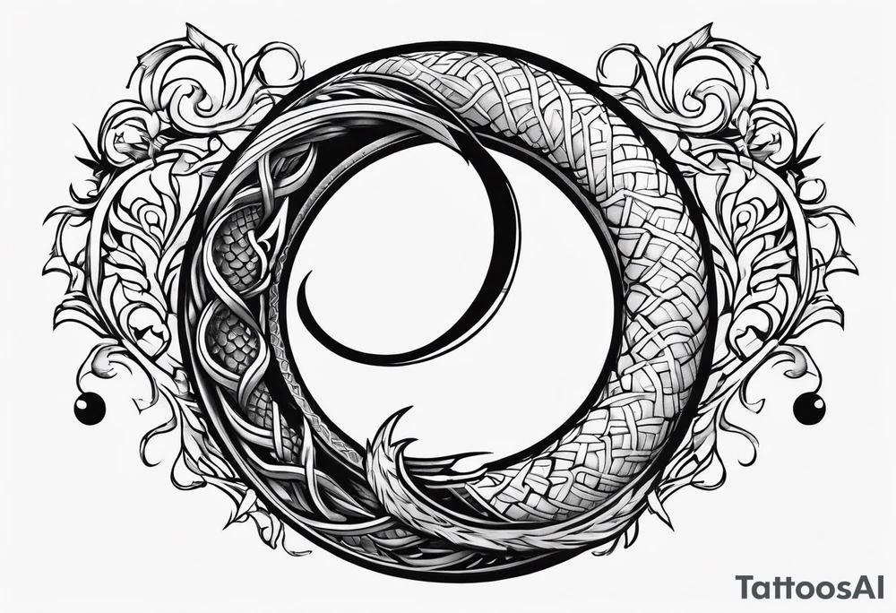 Ouroboros tattoo idea