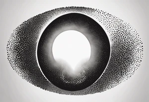 wormhole tattoo idea