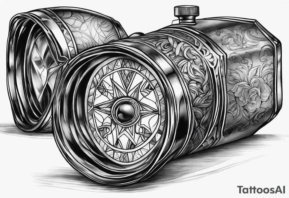 alcoholic tattoo idea