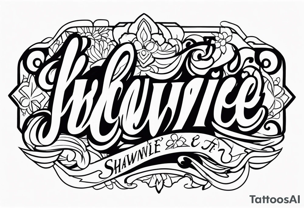 SHAWNIE 3/18
TYRESE
JOEL tattoo idea