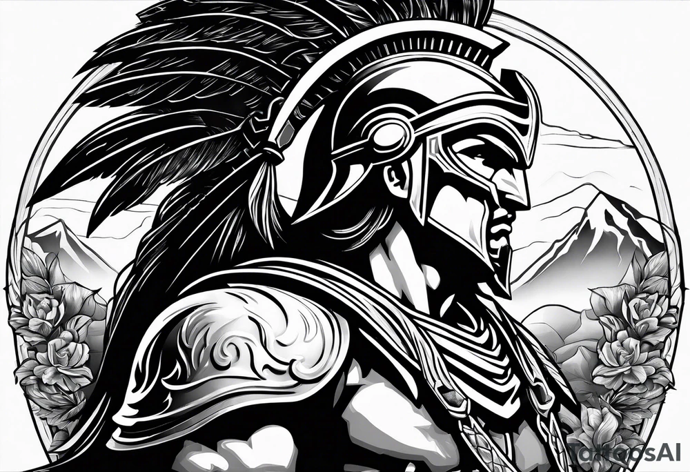 Spartan tattoo idea