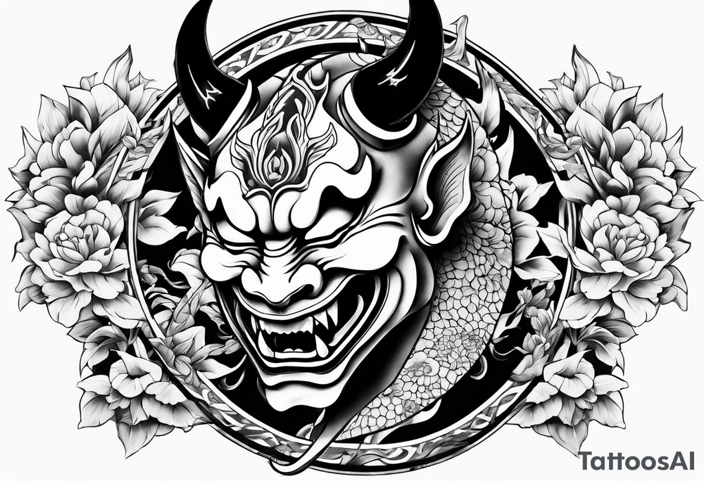 Hannya tattoo idea