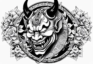 Hannya tattoo idea