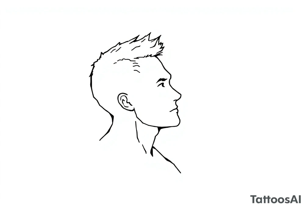 lost in thoughts tattoo idea