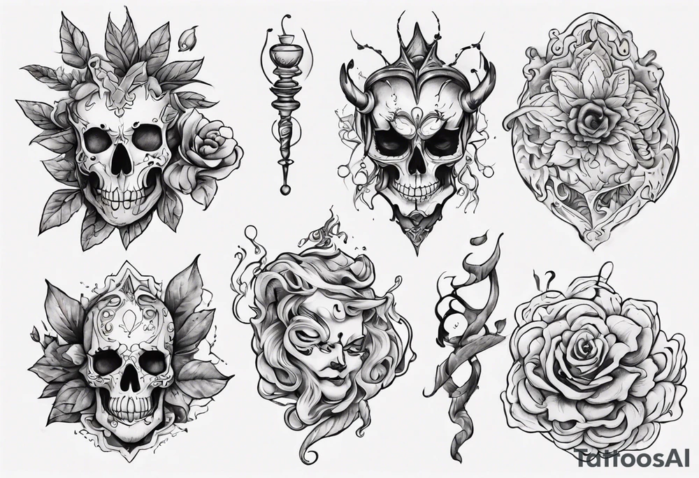 mollymauk tealeaf tattoo idea