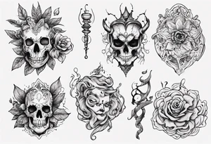 mollymauk tealeaf tattoo idea