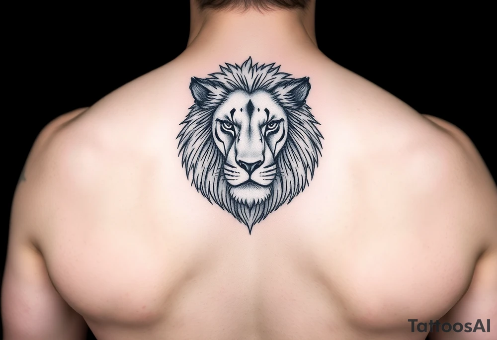 Lion family tattoo idea