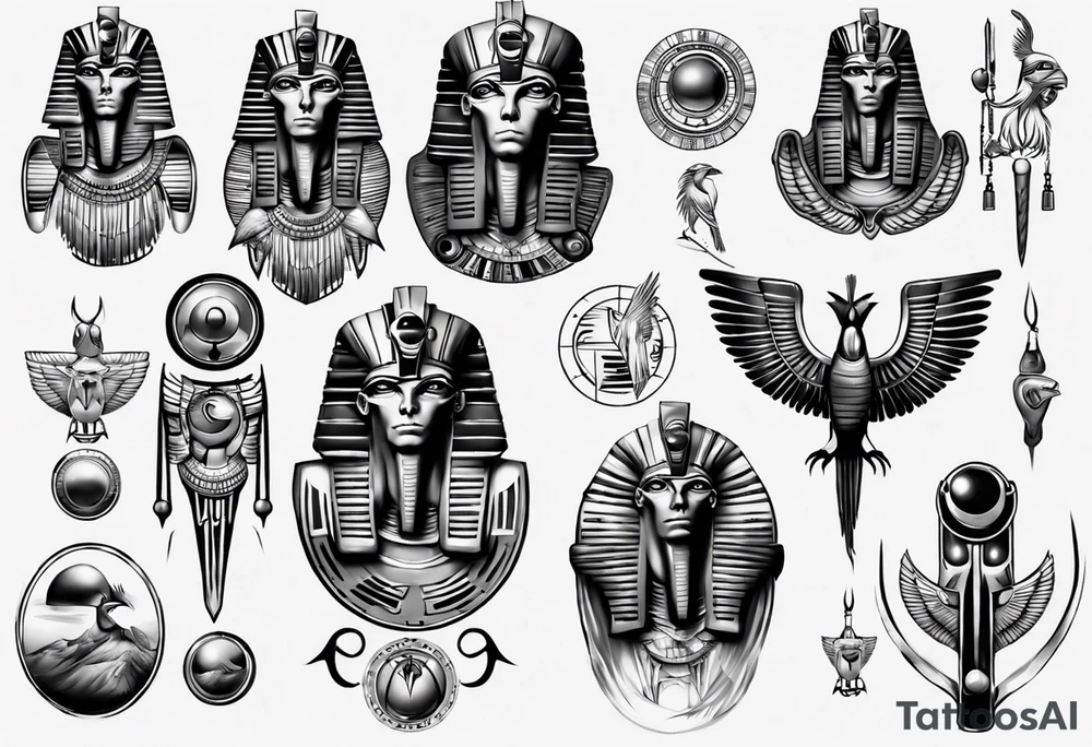 horus egypt tattoo idea