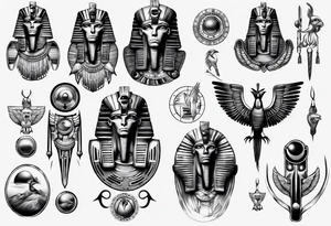 horus egypt tattoo idea