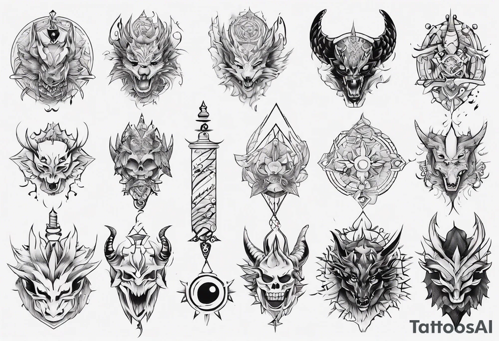 ドラゴン tattoo idea