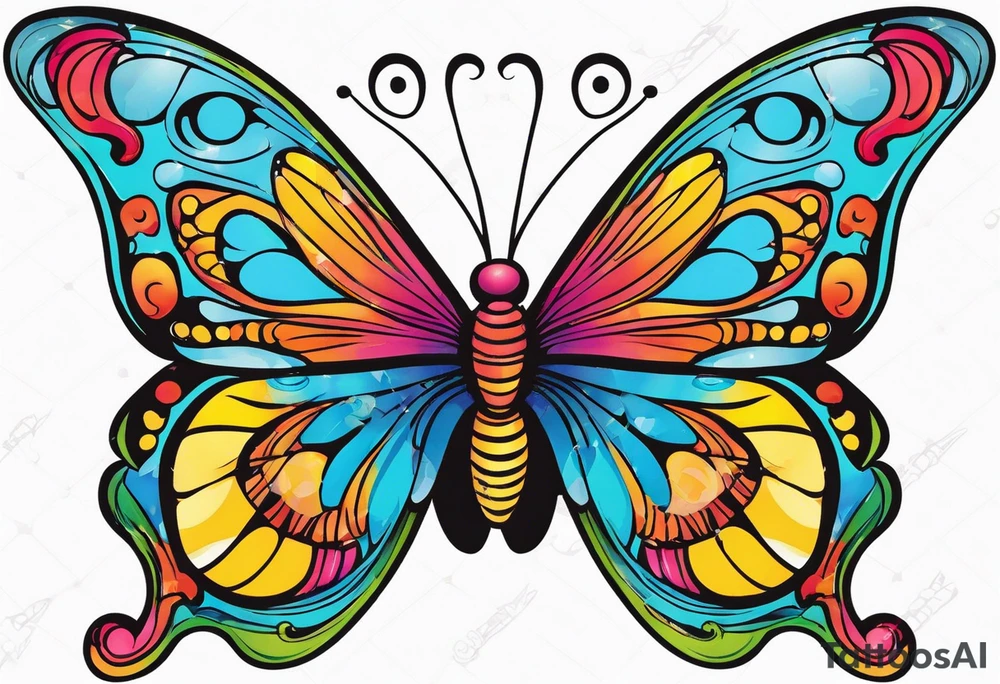 Butterfly tattoo idea