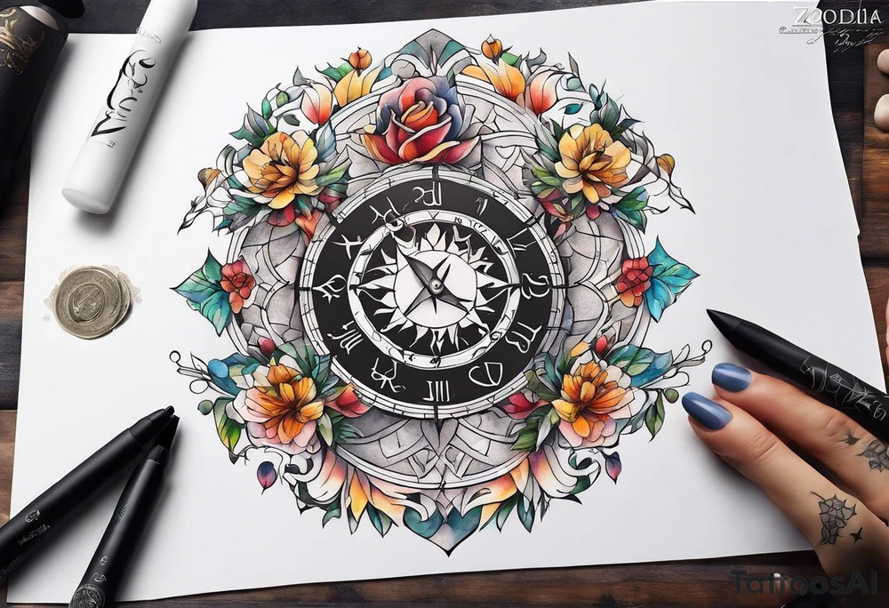 Zodiac tattoo idea