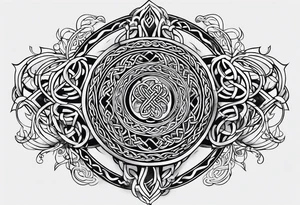 Celtic sleeve tattoo idea