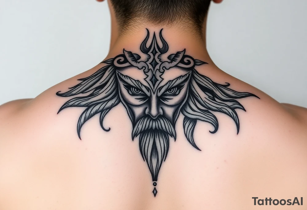 Viking Shield maiden face, black work, intricate lines, realistic, complex tattoo idea Viking Shield maiden face, black work, intricate lines, realistic, complex tattoo idea