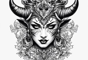 devil tattoo idea