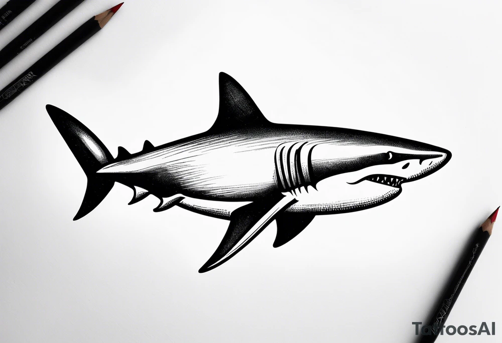 Shark tattoo idea