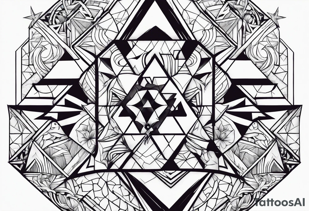 Survival love tattoo idea