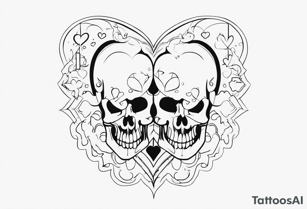 I love you down to Your bones tattoo idea