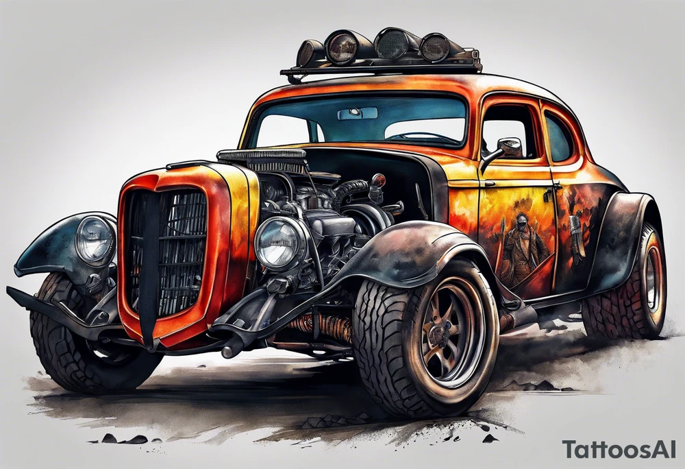 Mad max tattoo idea