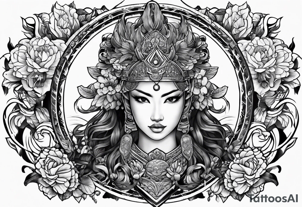 Martial arts tattoo idea