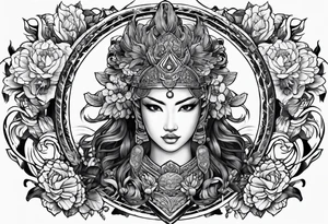 Martial arts tattoo idea