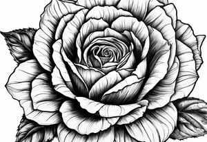 Sunflower, book, flower rose rose & bleu tattoo idea