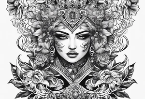 V style tattoo tattoo idea