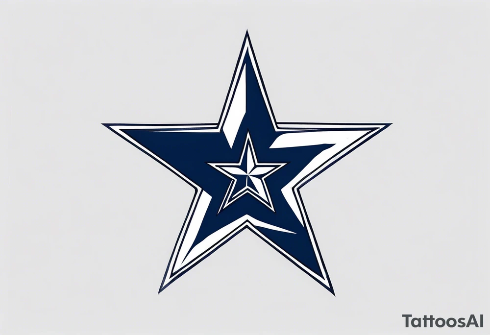 dallas cowboy star tattoo idea