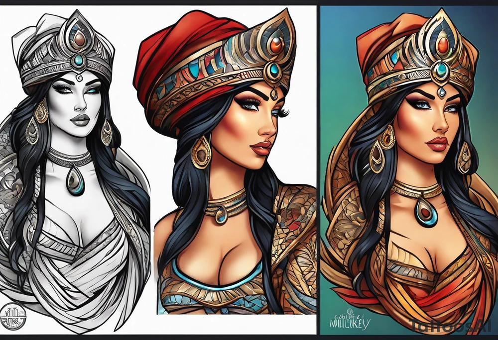 Isis Goddess Tattoo I tattoo idea