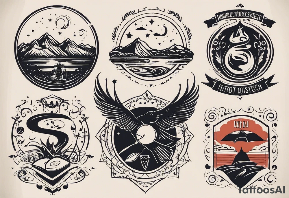 Одиночество, поиск своего пути, поиск любви, сильная вола , мужество tattoo idea Одиночество, поиск своего пути, поиск любви, сильная вола , мужество tattoo idea