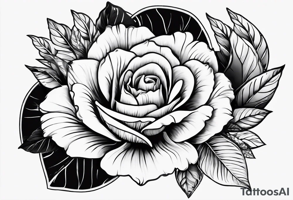 Koordinaten mit Pfote und L und C tattoo idea