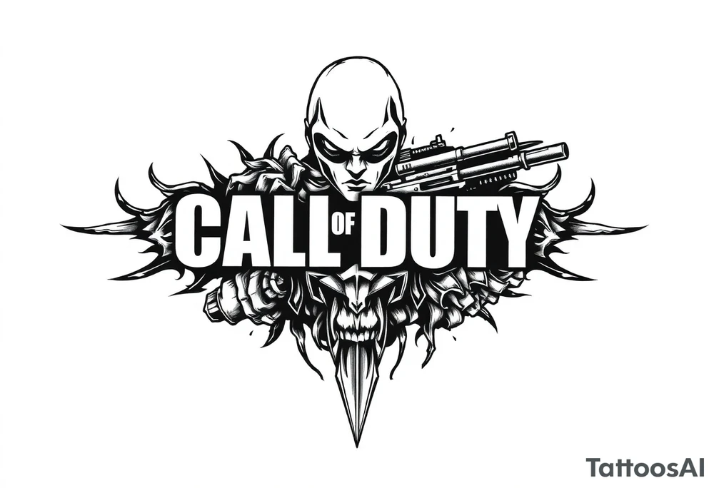 call of duty tattoo idea