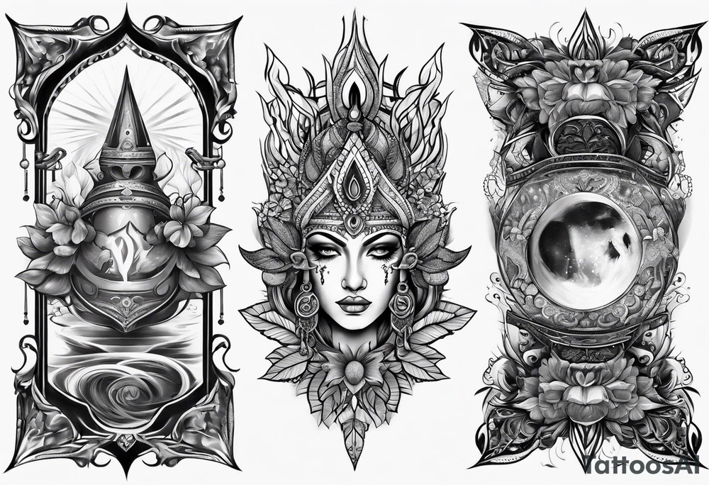 spiritual tattoo idea