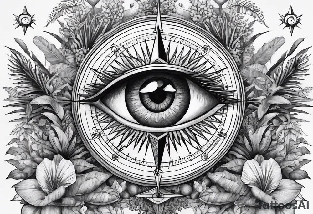 Compass
Jungle Plants
All-seeing Eye
ocean tattoo idea
