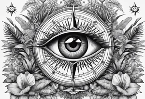 Compass
Jungle Plants
All-seeing Eye
ocean tattoo idea