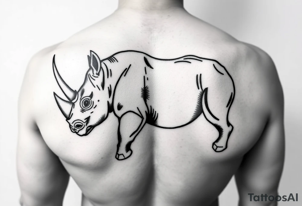 RHINO TATTOO tattoo idea