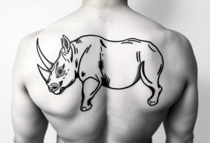 RHINO TATTOO tattoo idea