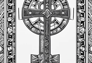 ankh for maori tattoo idea