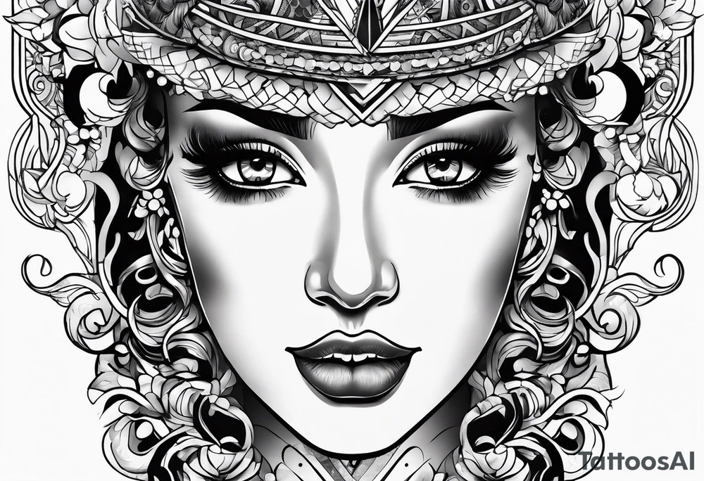 Looking at myself in the mirror tattoo idea